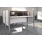 Bestar Bestar Pro-Biz 63W Office Cubicles with Gray Tack Boards and Low Privacy Panels in white 100870CG-17 - alternate 4